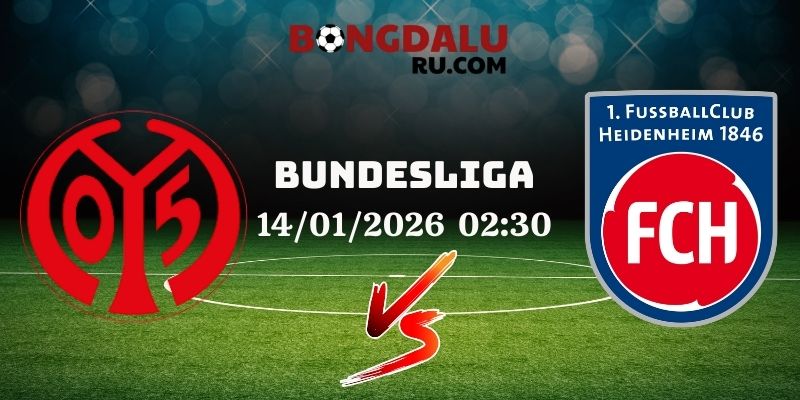 Nhận Định Kèo Nhà Cái – Mainz Vs Heidenheim 14/01/2026